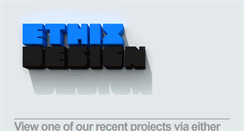 Desktop Screenshot of ethixdesign.com